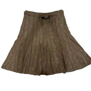 skirt boho flare style embroidered by JH Collectables size 12